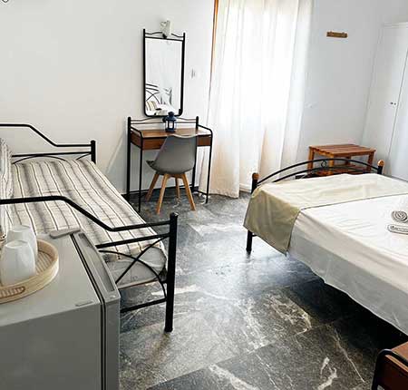 Triple room with sea view