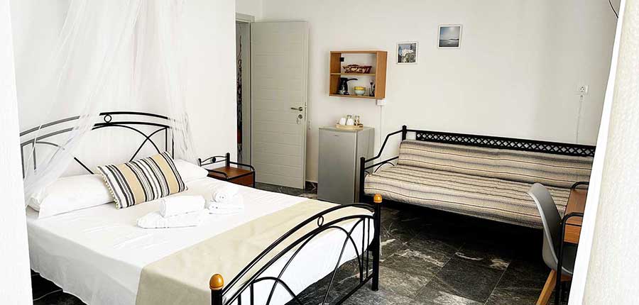 Triple room with sea view