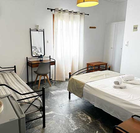 Triple room with sea view