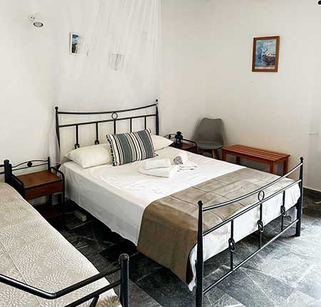 Triple room with sea view